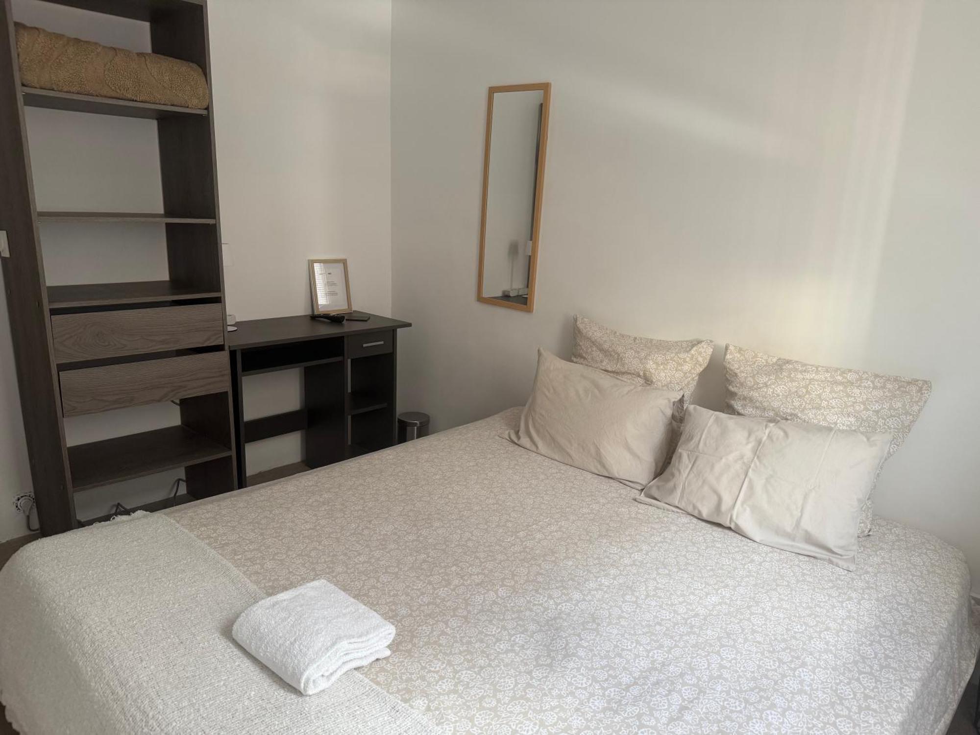 Privat Room In Private Security Residence With Free Parking, 1 Minute From Tramway, 9 Minutes From De Center, Accessible All Transports Nizza Exterior foto